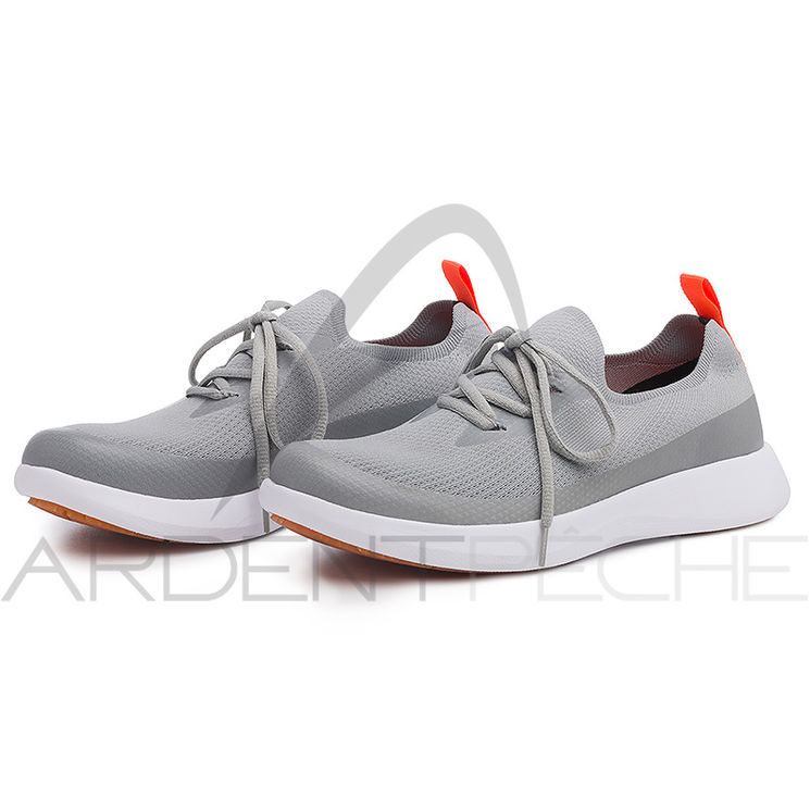 Chaussures GRUNDENS Sea knit boat Metal