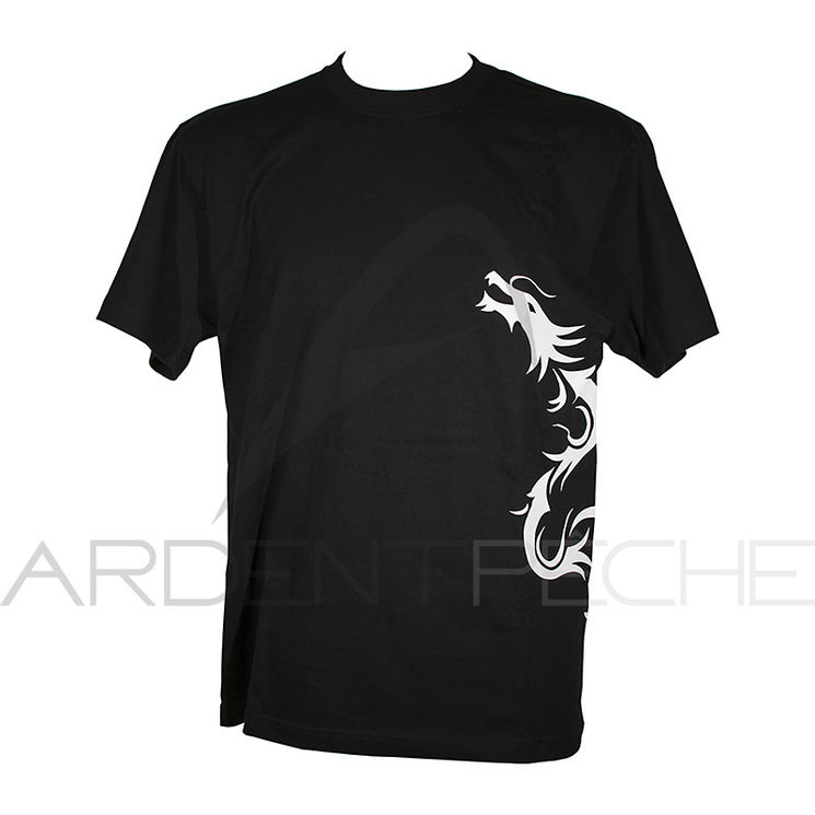 Tee shirt TENRYU Noir dragon blanc