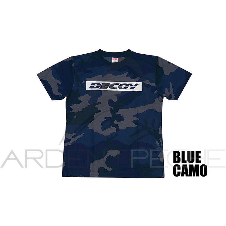 Tee shirt DECOY Da-104 dry blue camo
