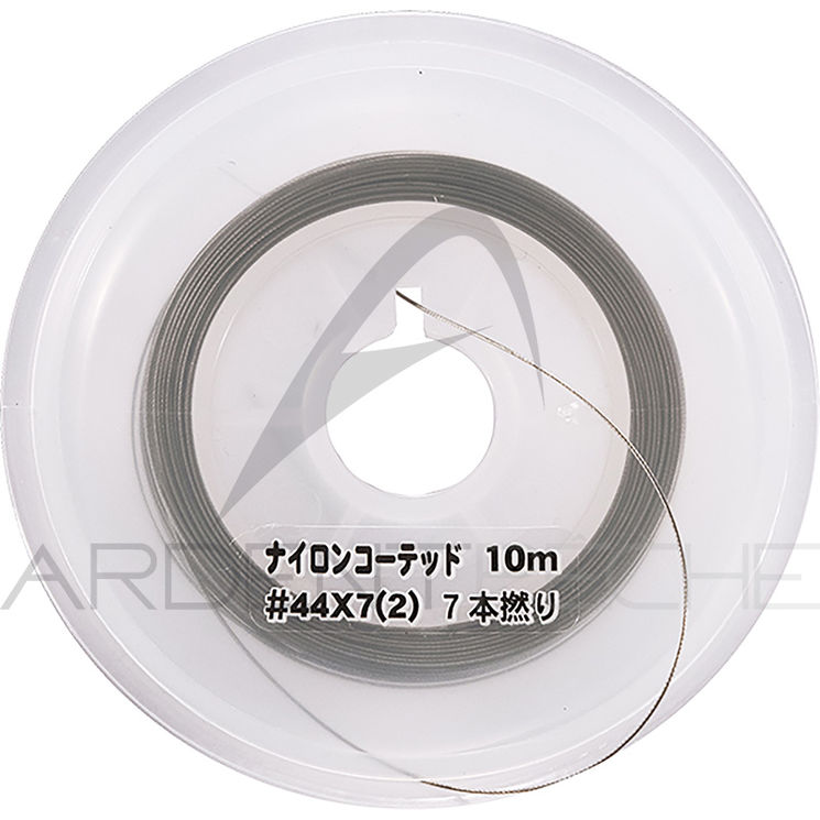 Tresse acier YGK Carbon coated stainless wire Y033