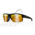 Lunettes polarisantes WILEY X Compass Amber gold mirror Matte black frame