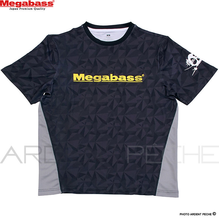 T Shirt MEGABASS Game black