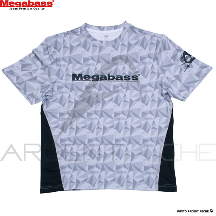 T Shirt MEGABASS Game white