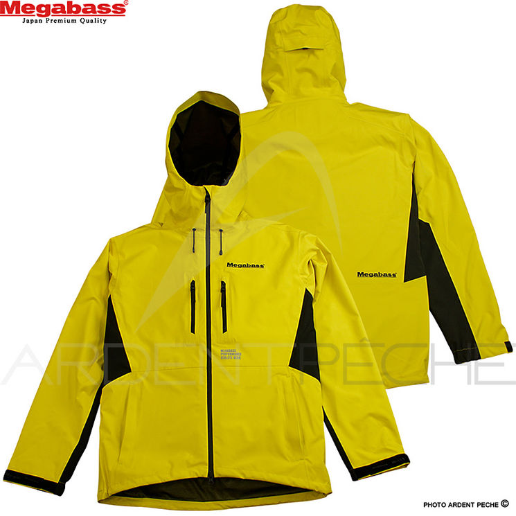 Veste MEGABASS Wilderness jacket competition yellow