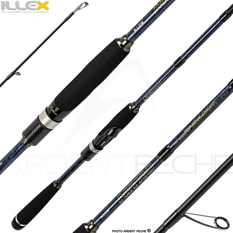 Canne spinning ILLEX Nitro S 2402 M MH Tenya special