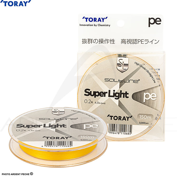 Tresse TORAY Saltline super light PE 150m