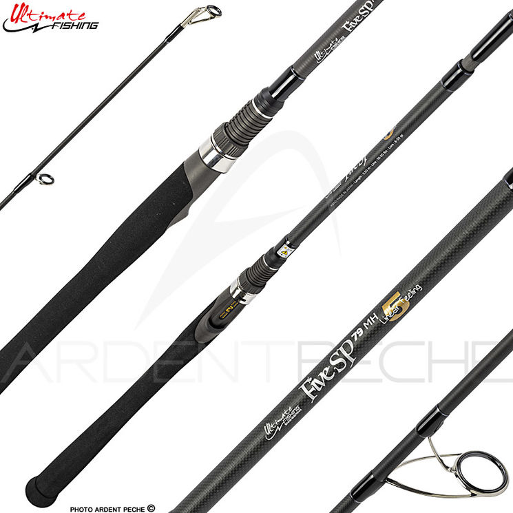 Canne spinning ULTIMATE FISHING Five spin 79 MH Linear feeling