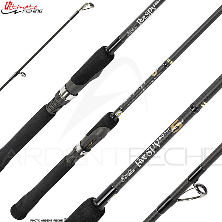 Canne spinning ULTIMATE FISHING Five spin SPV 6.0 MH Verti sense