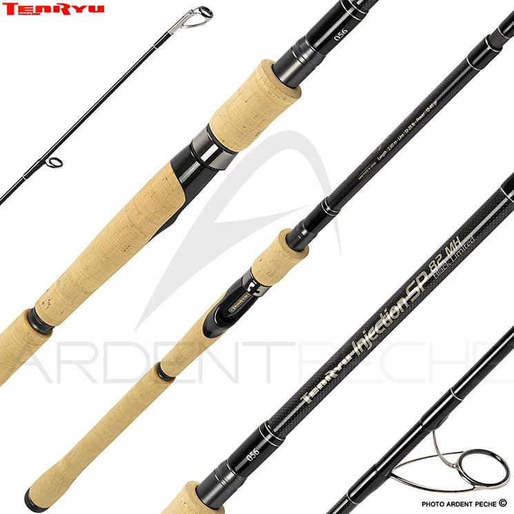 Canne spinning TENRYU Injection SP 82 MH LC Black limited