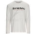 Sweat SIMMS Logo Shirt LS White
